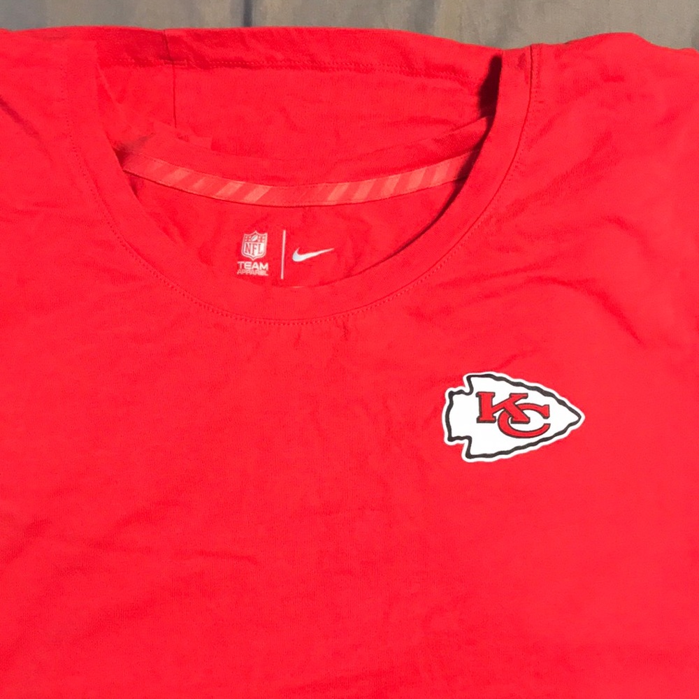 Nike dolman sleeve KC Chiefs shirt